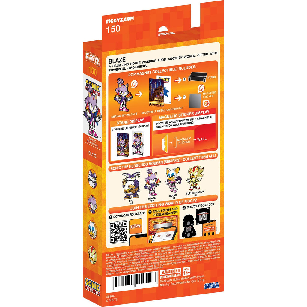 Imagen del producto Sonic the Hedgehog (Modern) FiGGYZ Figura magnética de colección Blaze