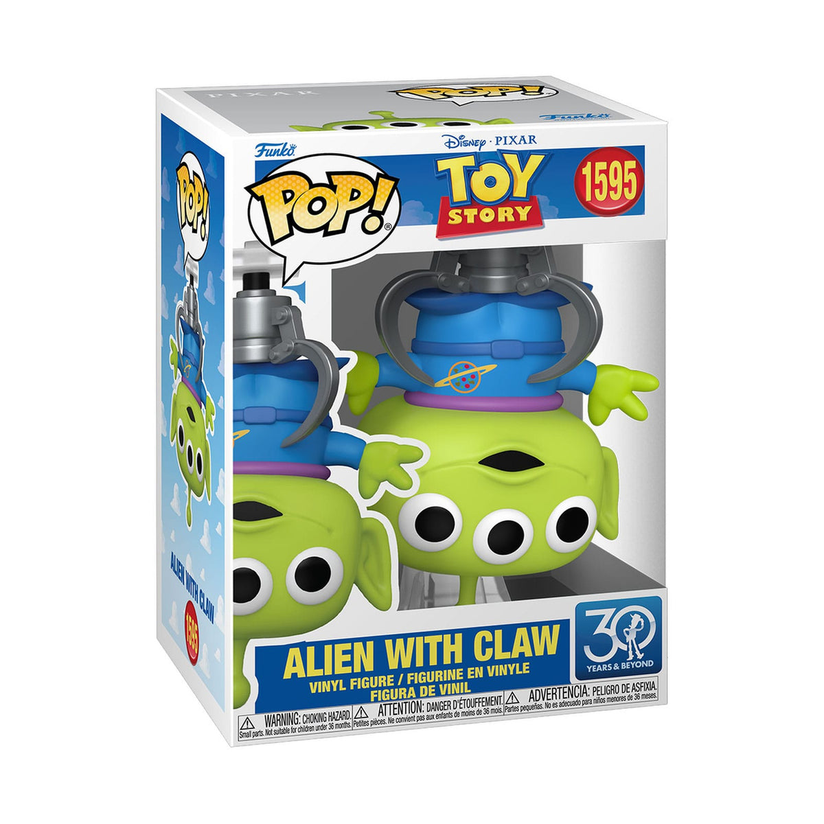 Imagen del producto Figura de Vinilo POP! Disney Toy Story Alien with Claw (30th