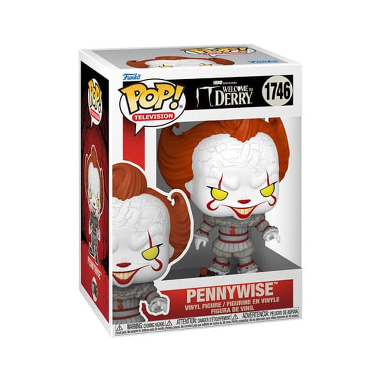Imagen del producto It: Welcome to Derry POP! Plus Figura de Vinilo Pennywise the