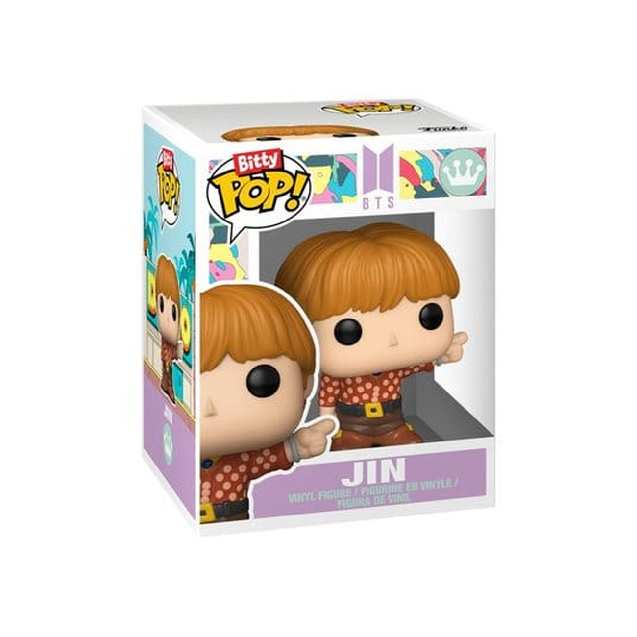 Imagen del producto Figura de vinilo BTS Bitty POP! Stages Jin (Dynamite) 2,5 cm