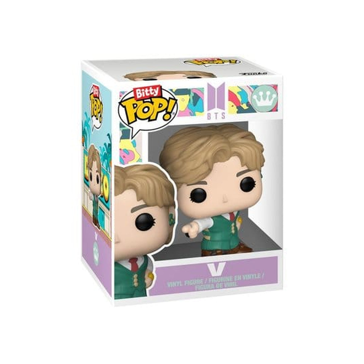 Imagen del producto Figura de vinilo BTS Bitty POP! Stages V (Dynamite) 2,5 cm