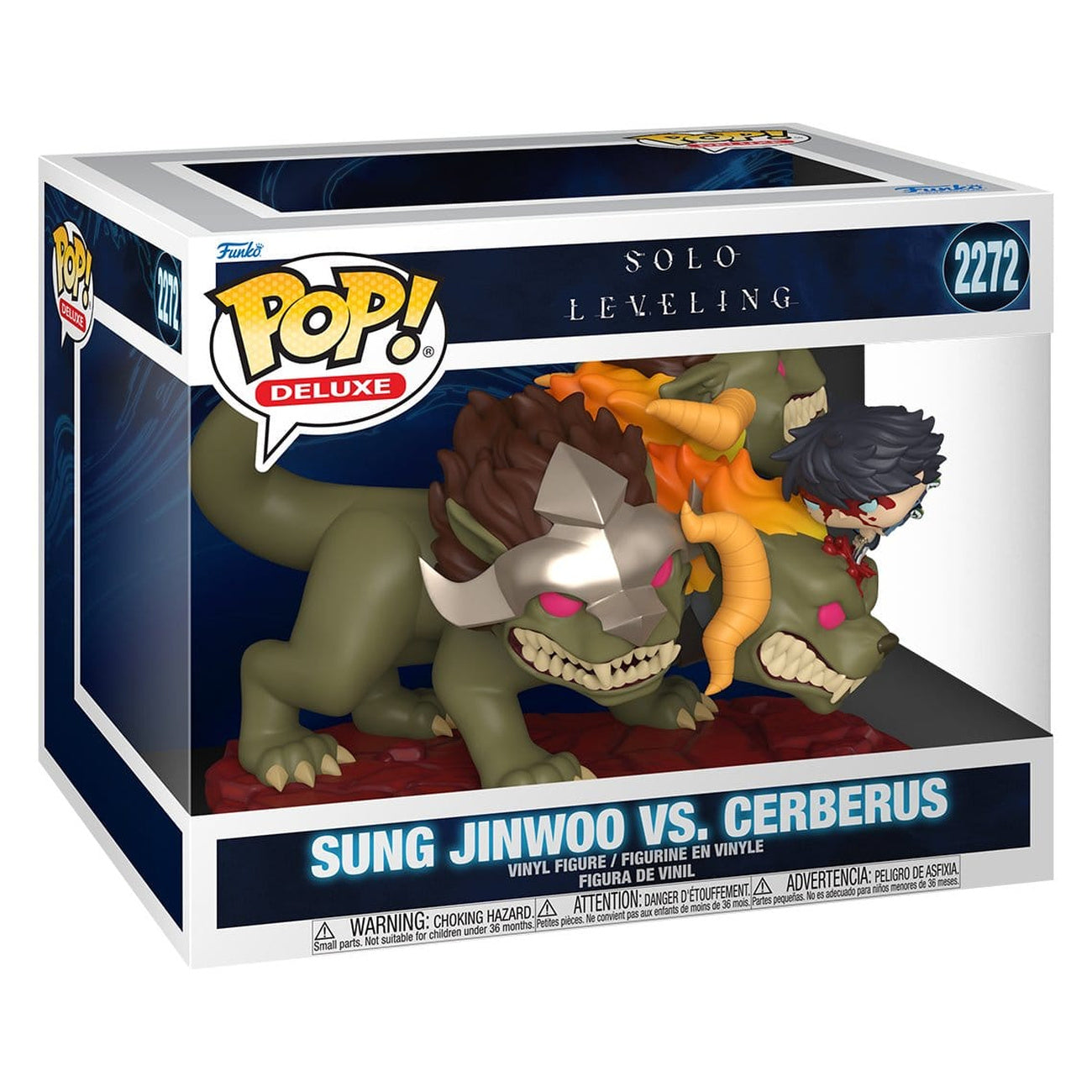 Imagen del producto Solo Leveling Figura de Vinilo POP! Deluxe Jinwoo Vs Cerberus 9