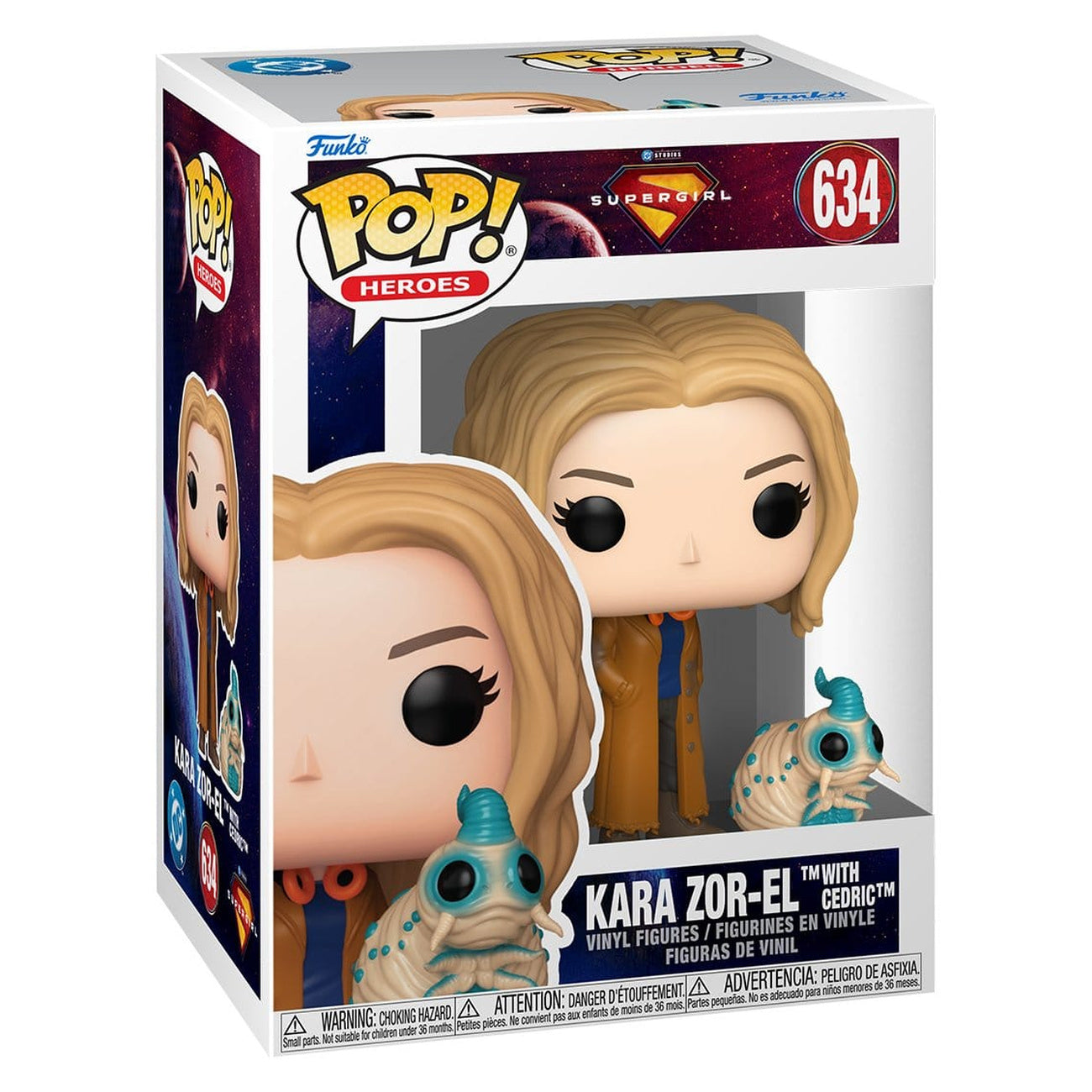 Imagen del producto Figura de vinilo POP! Supergirl (2026) Kara Zor-El con Cedric 9
