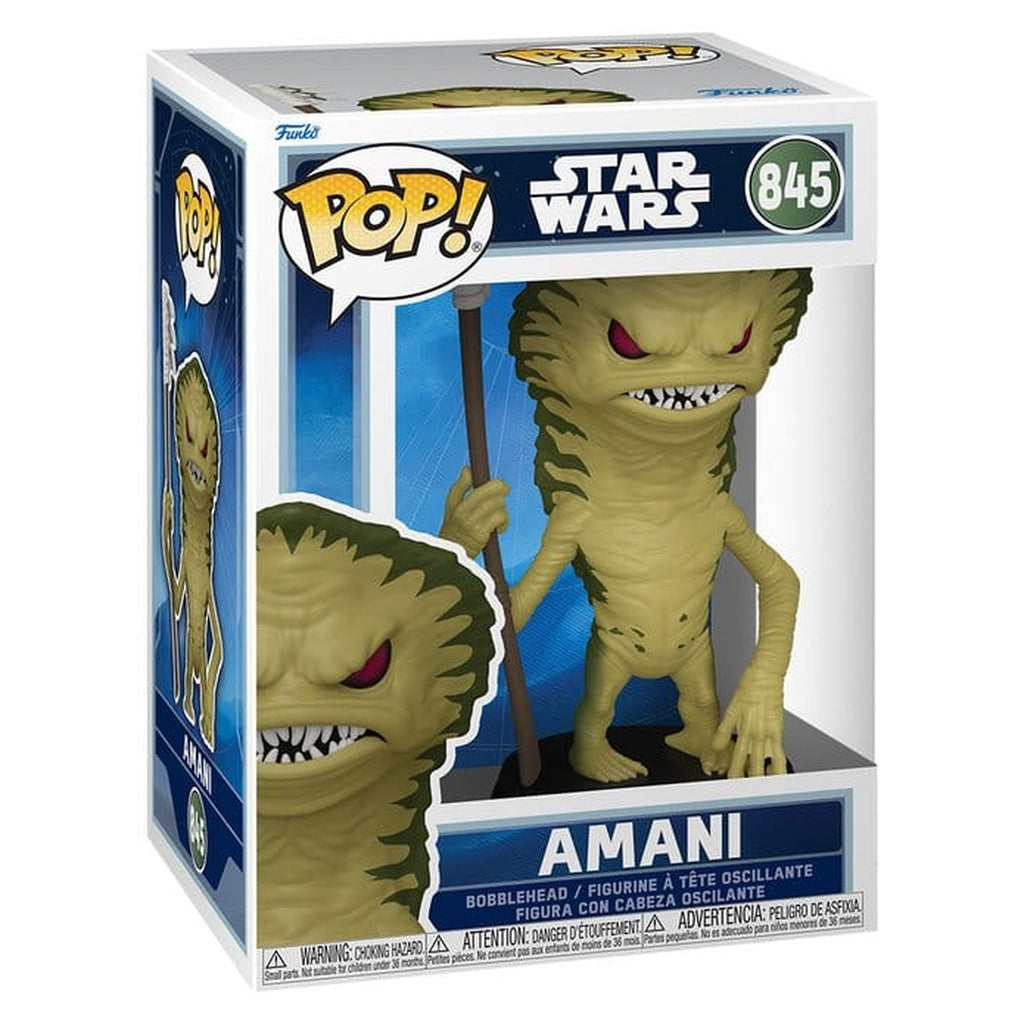 Imagen del producto Figura de vinilo POP! Star Wars: The Mandalorian y Grogu Amani