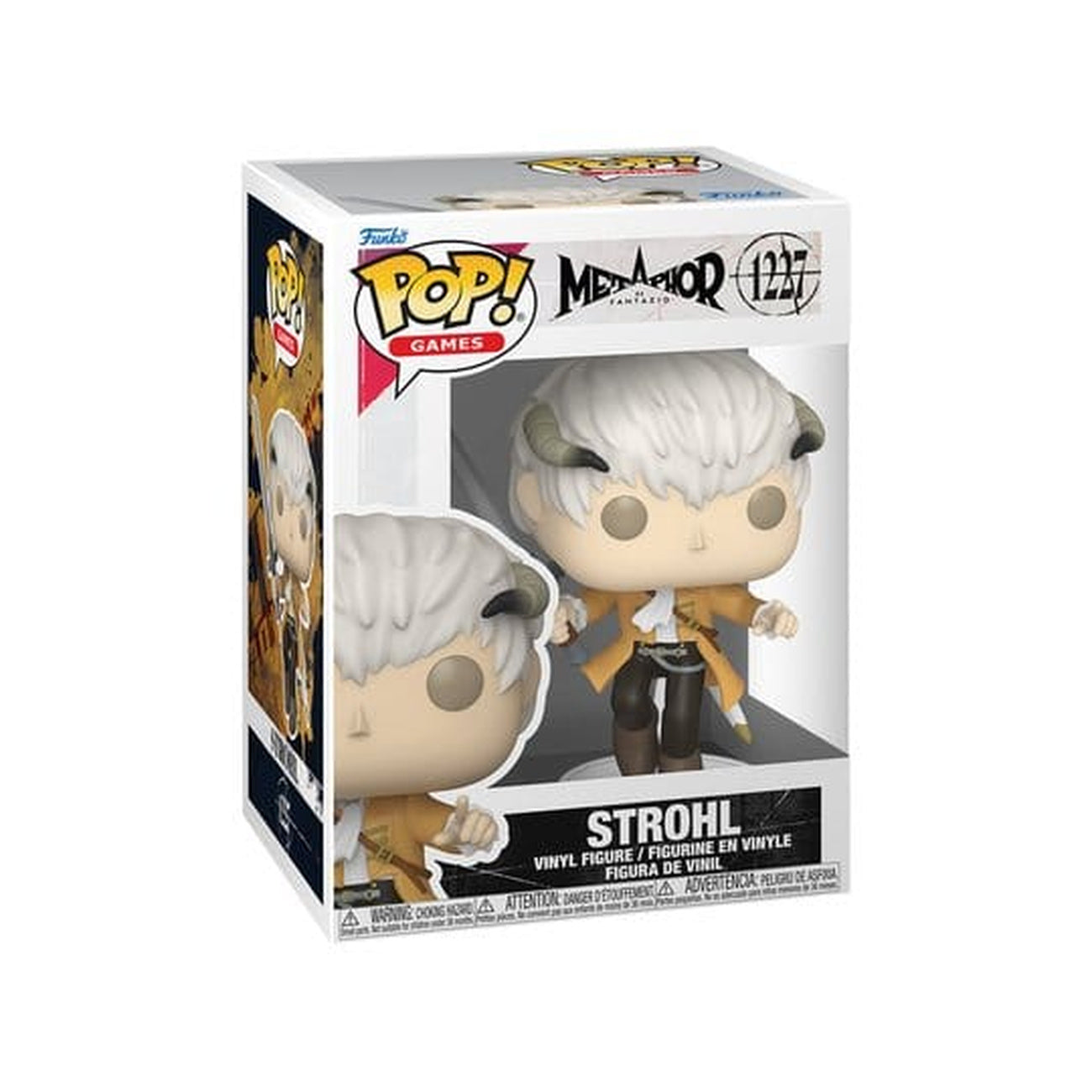 Imagen del producto Metaphor: ReFantazio POP! Games Figura de Vinilo Strohl 9 cm