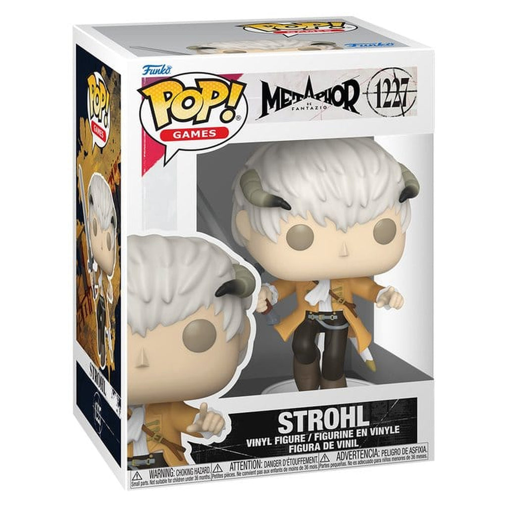 Imagen del producto Metaphor: ReFantazio POP! Games Figura de Vinilo Strohl 9 cm
