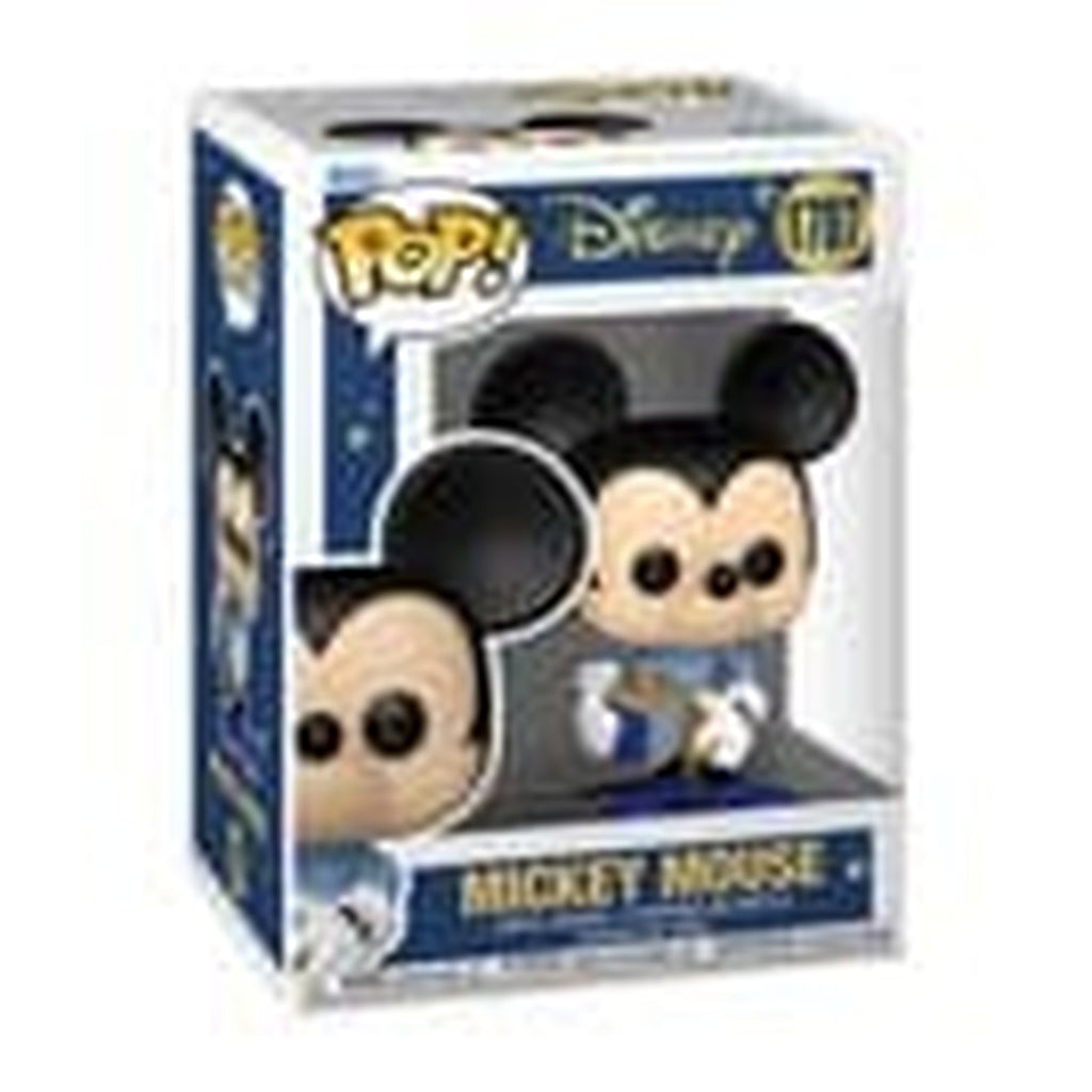 Imagen del producto Figura de Vinilo Disney POP!: Mickey de Janucá (dreidel) 9 cm