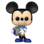 Imagen del producto Figura de Vinilo Disney POP!: Mickey de Janucá (dreidel) 9 cm