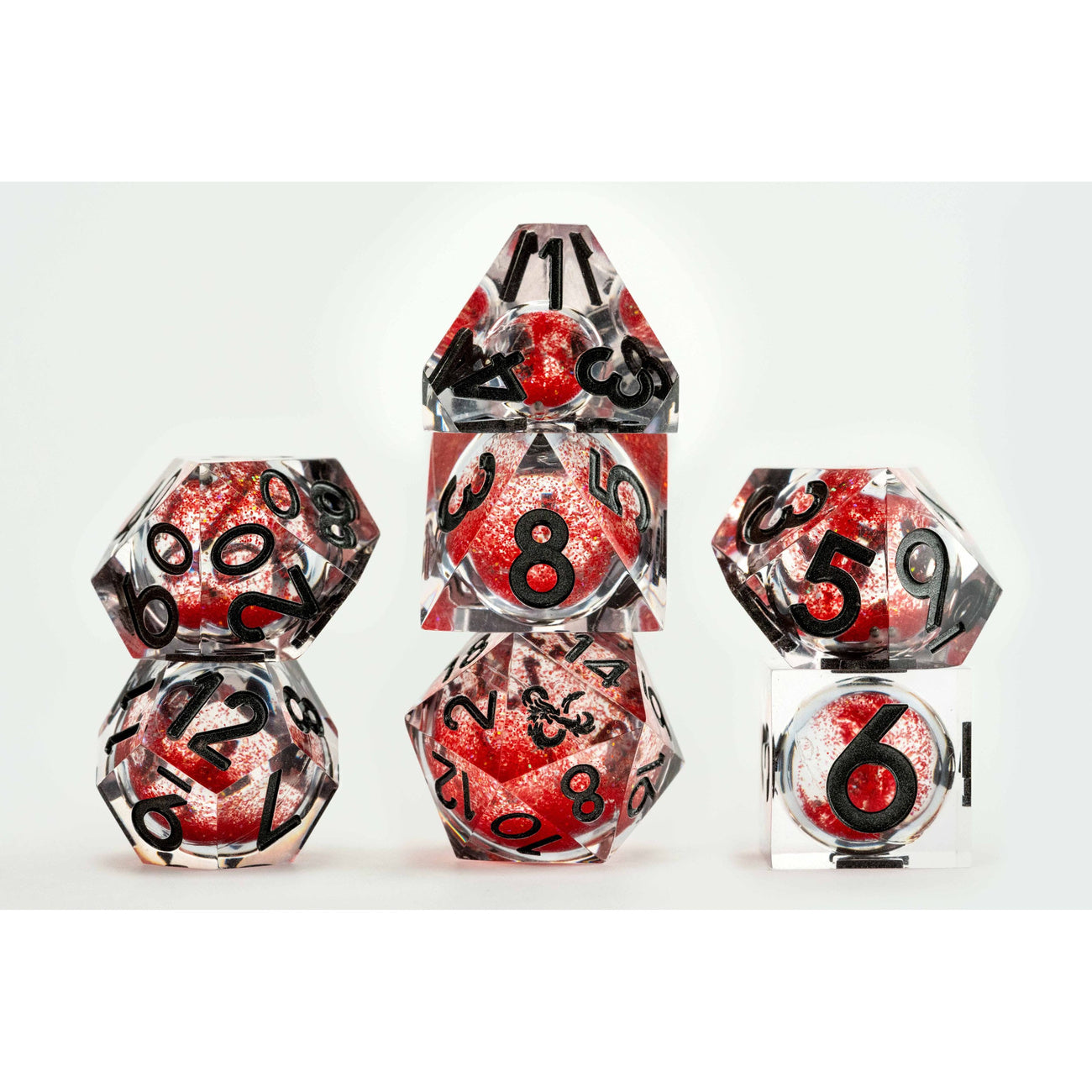 Imagen del producto Set de dados Liquid Core de Dungeons & Dragons