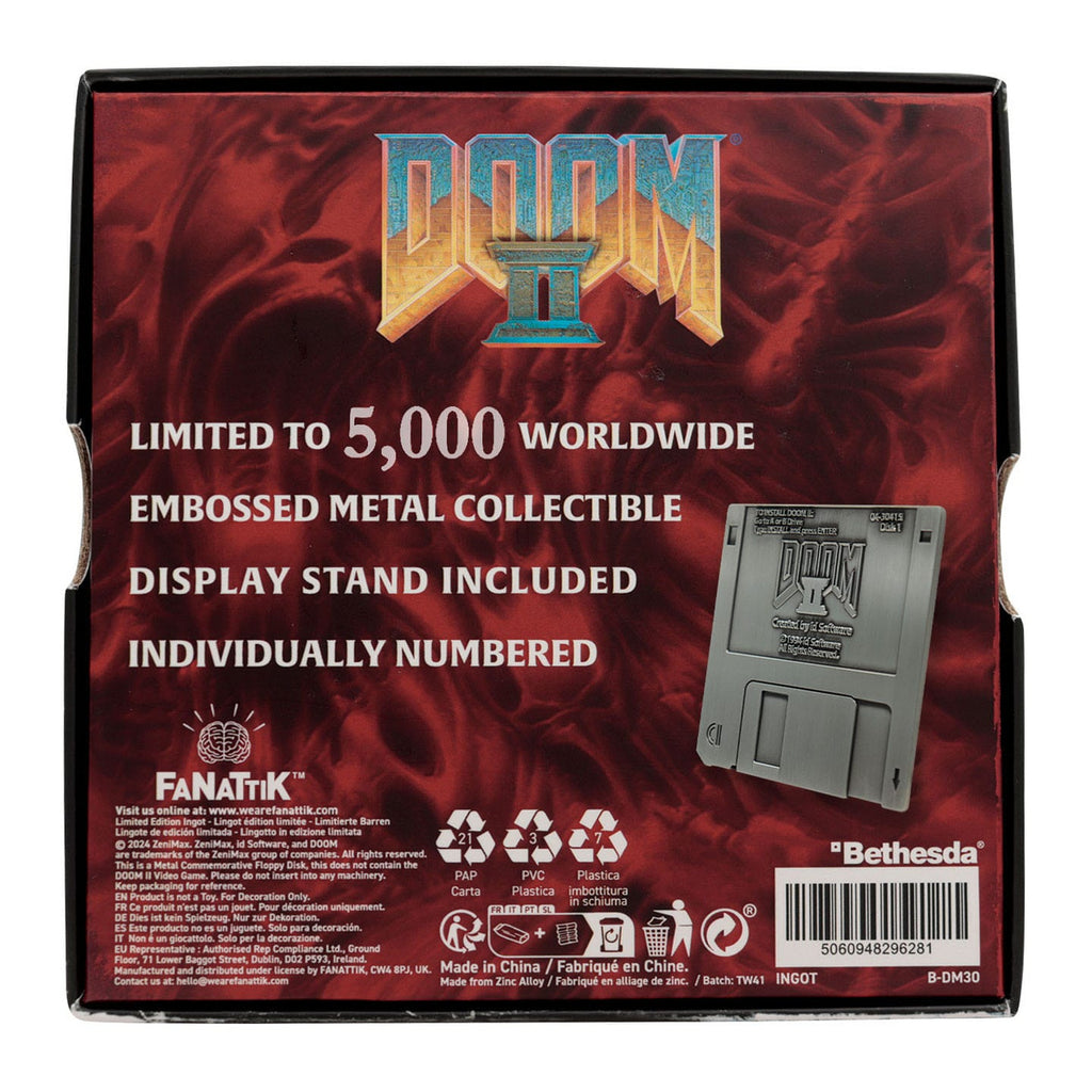Imagen del producto Doom 2 Réplica del disquete Arena Edición Limitada