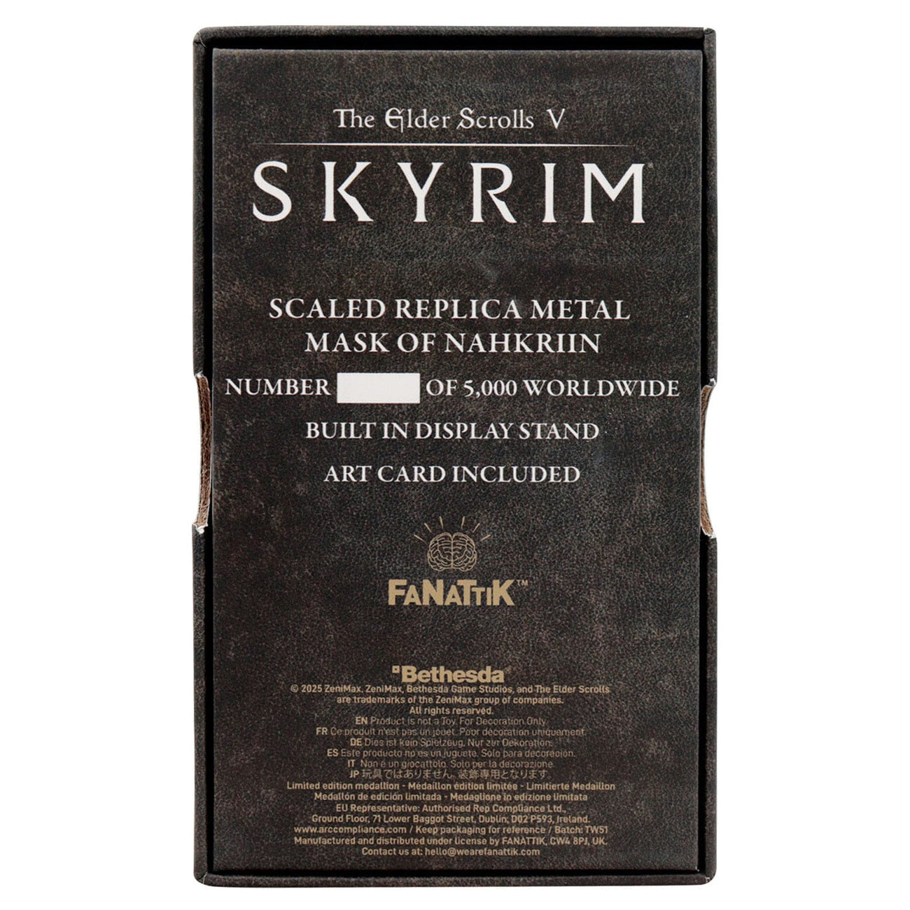 Imagen del producto The Elder Scrolls V: Skyrim Réplica del sacerdote dragón Nahkriin