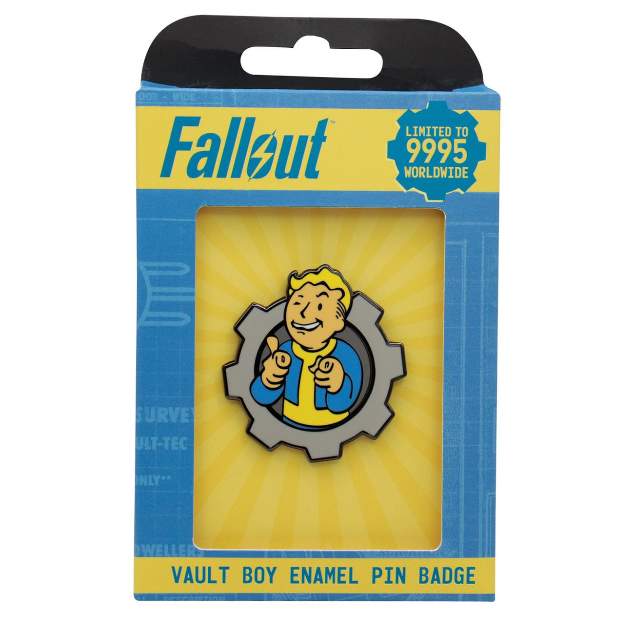 Imagen del producto Pin de Fallout Charisma Boy Edición Limitada