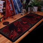 Product image Dungeons & Dragons Desk Mat & Coaster Set