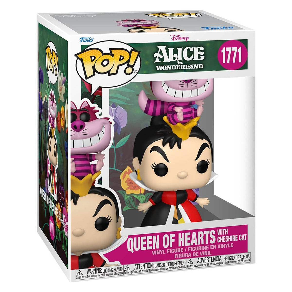 Imagen del producto Alicia en el País de las Maravillas Figura de vinilo POP! Premium Reina de Corazones
