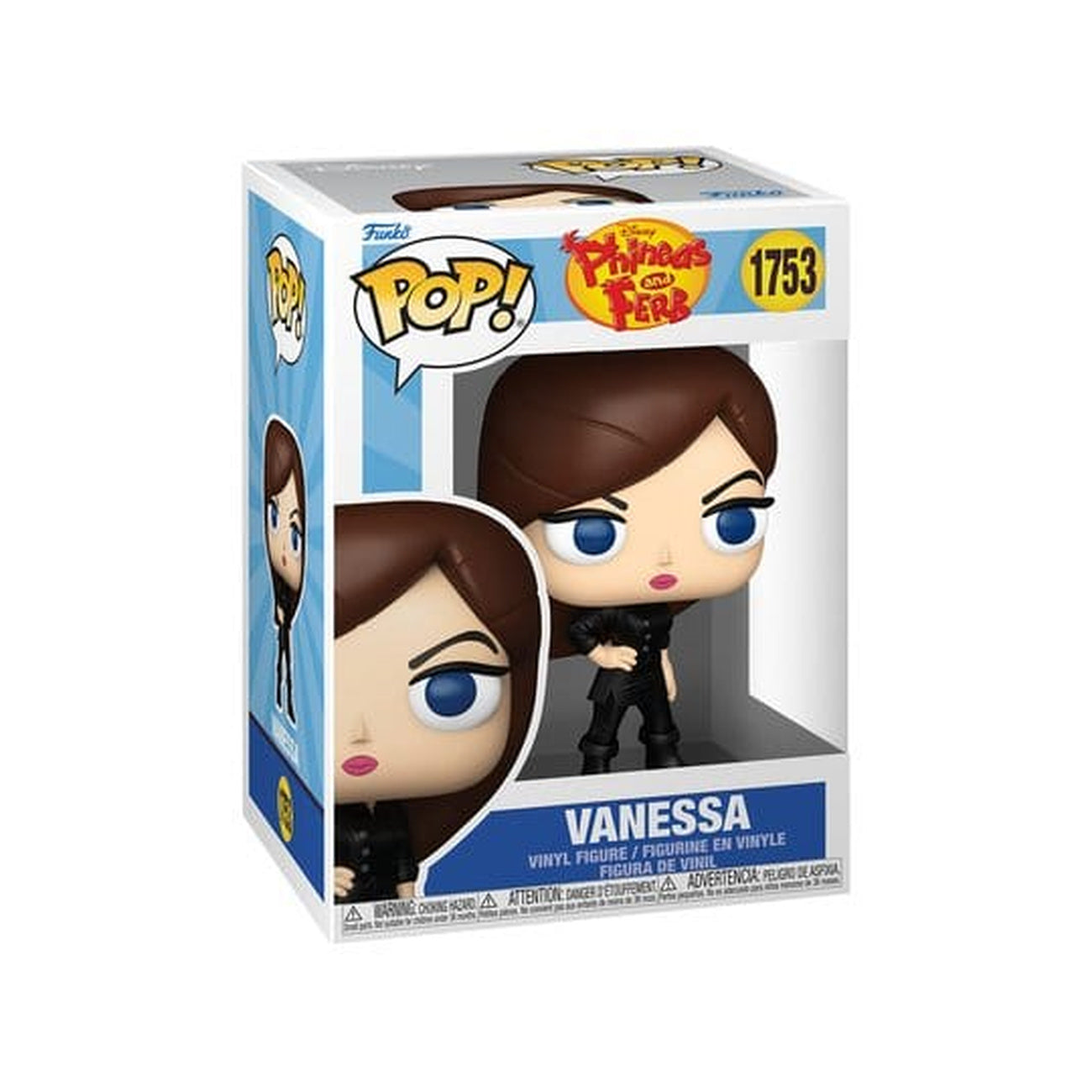 Imagen del producto Phineas y Ferb POP! Disney Figura de vinilo Vanessa 9 cm
