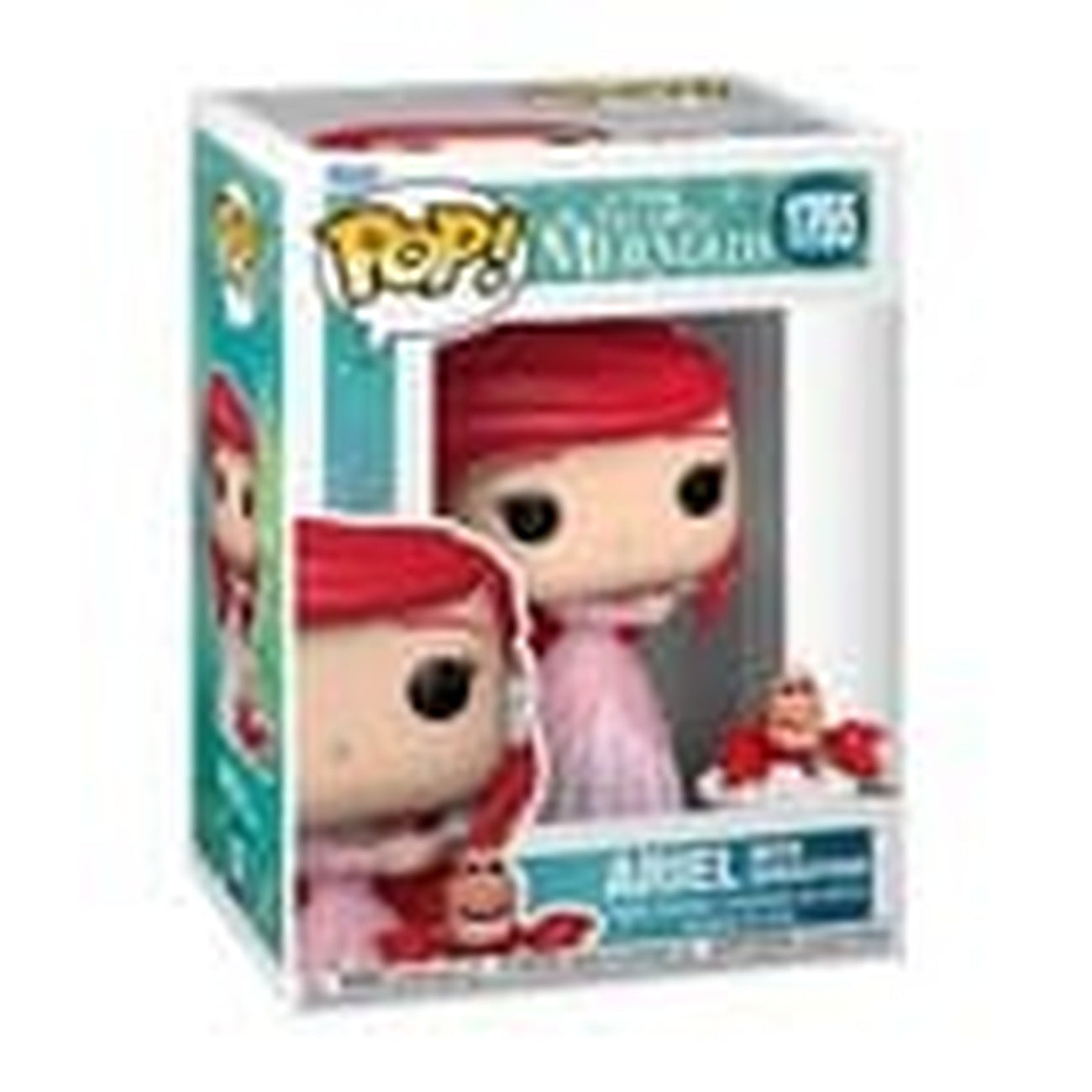 Imagen del producto La Sirenita figura POP! de vinilo S3 – Ariel con Sebastián