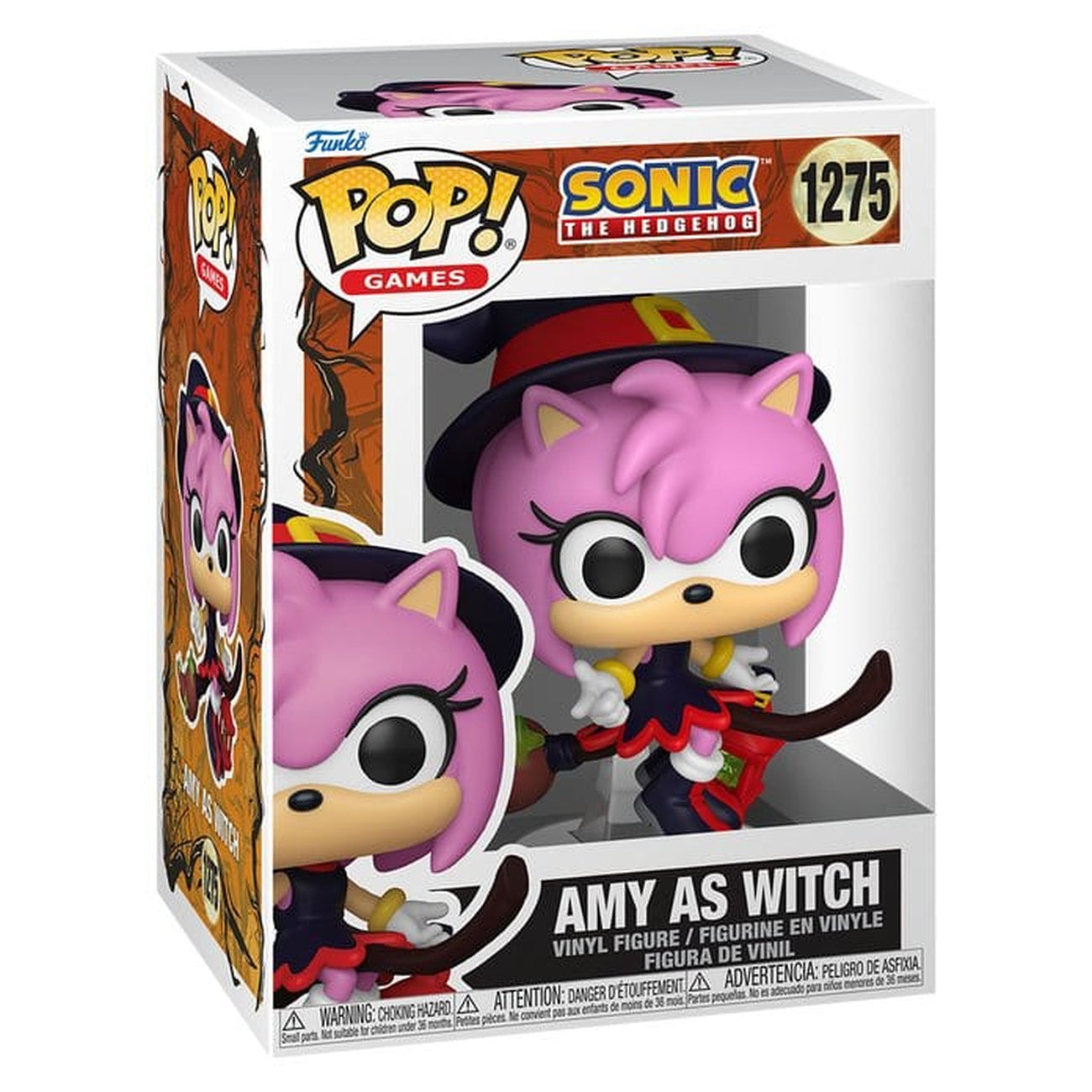 Product image Sonic the Hedgehog POP! Games Vinyl Figure Amy on Broom 9 cm