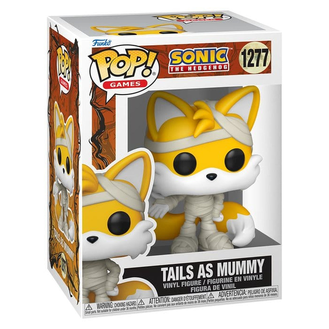 Imagen del producto Figura de vinilo POP! Games Sonic the Hedgehog Mummy Tails 9 cm