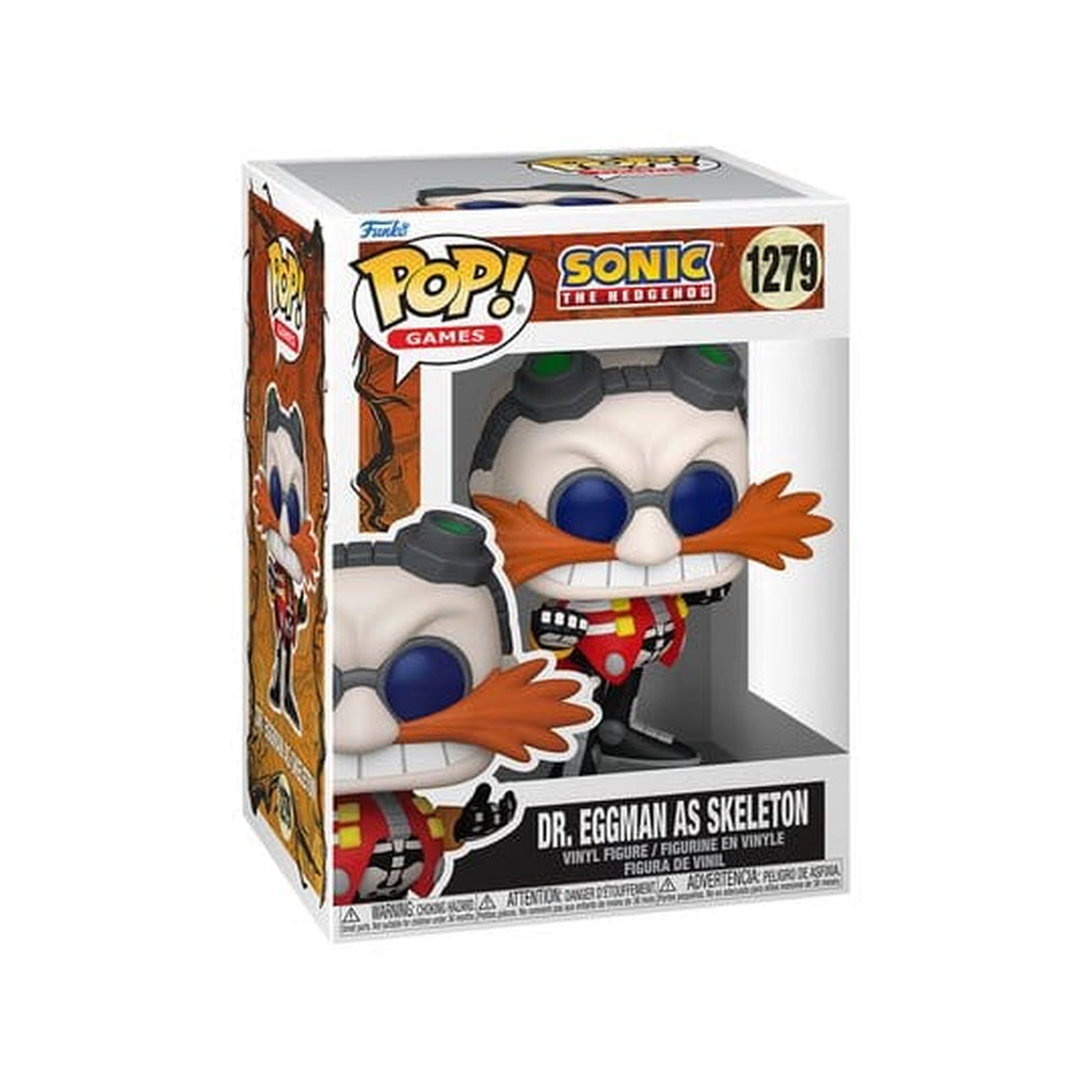 Imagen del producto Sonic the Hedgehog POP! Games Figura de Vinilo Skeleton Robotnik