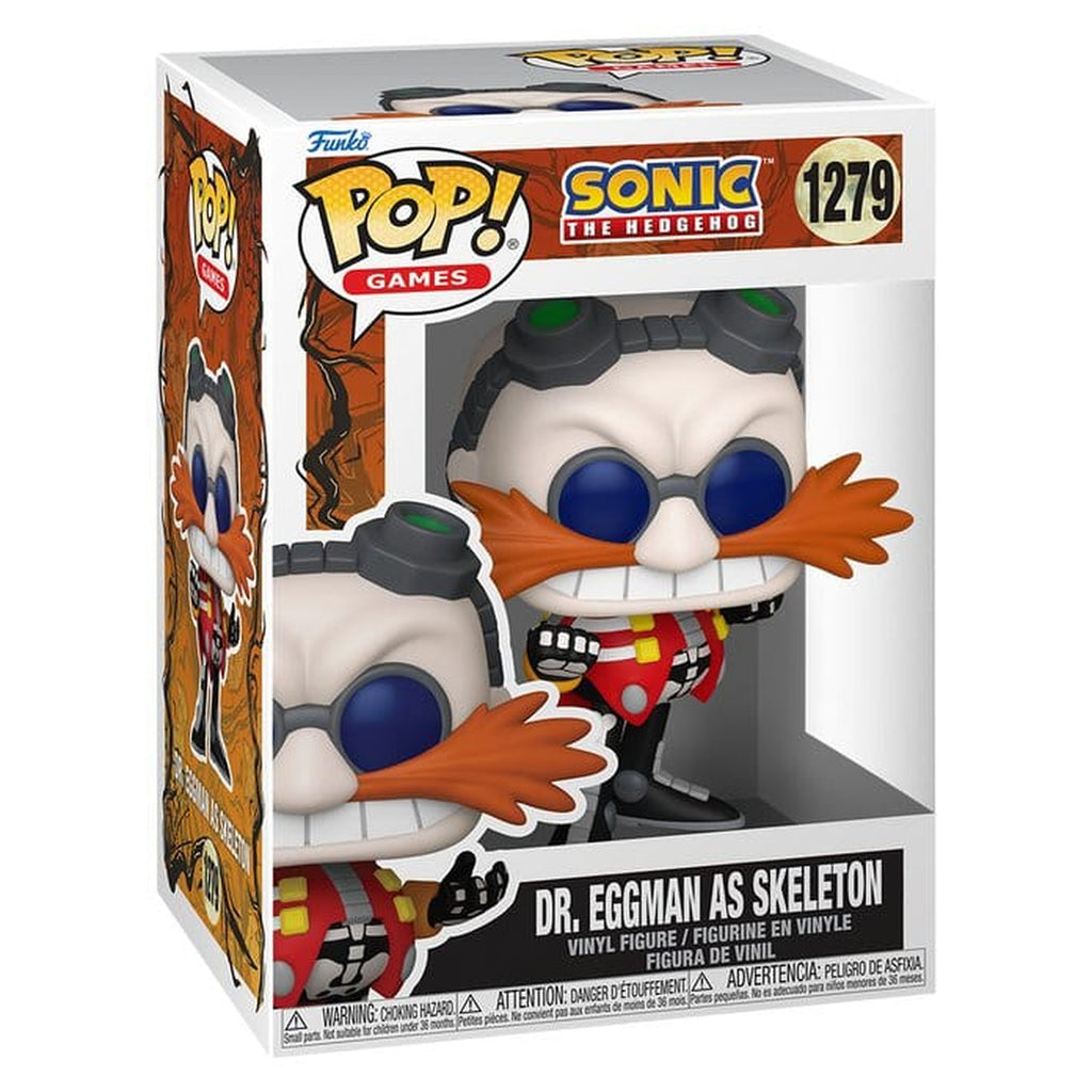 Imagen del producto Sonic the Hedgehog POP! Games Figura de Vinilo Skeleton Robotnik