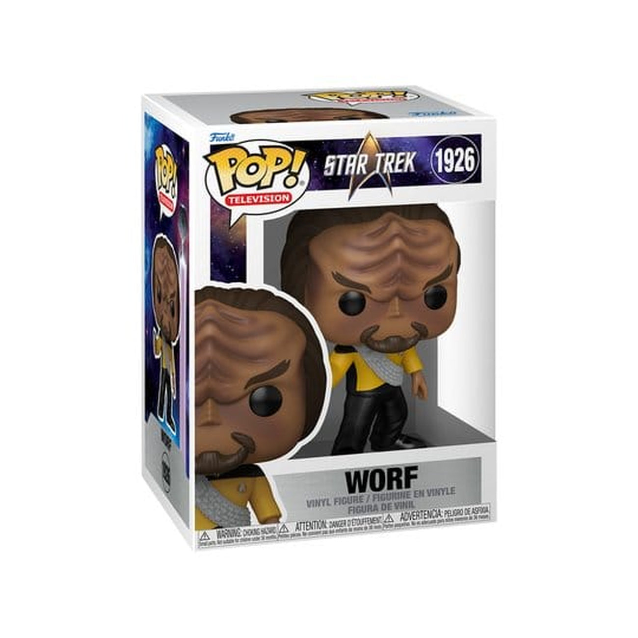 Imagen del producto Star Trek TNG POP! Television Figura de vinilo Worf 9 cm