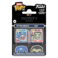 Product image Marvel IS Bitty POP! Vinyl Figures 2-Pack Cap & Hulk 2 cm