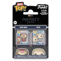 Imagen del producto Marvel IS Bitty POP! Figuras de vinilo pack de 2 Iron Man y Thor 2 cm