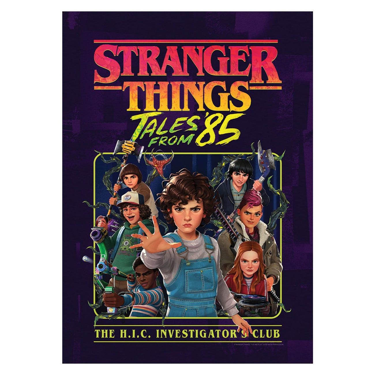 Imagen del producto Stranger Things: Tales from ‘85 lámina artística edición limitada