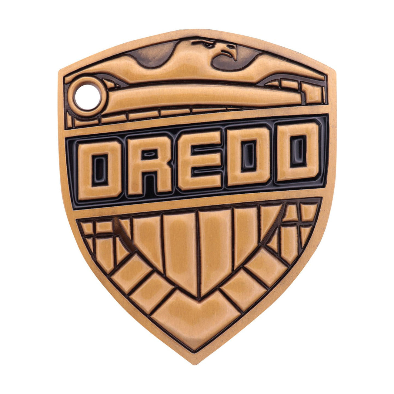 Imagen del producto Réplica de la placa de Judge Dredd 2000 AD – Edición limitada