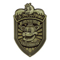 Imagen del producto Réplica de placa de seguridad Five Nights at Freddy's Antique Brass