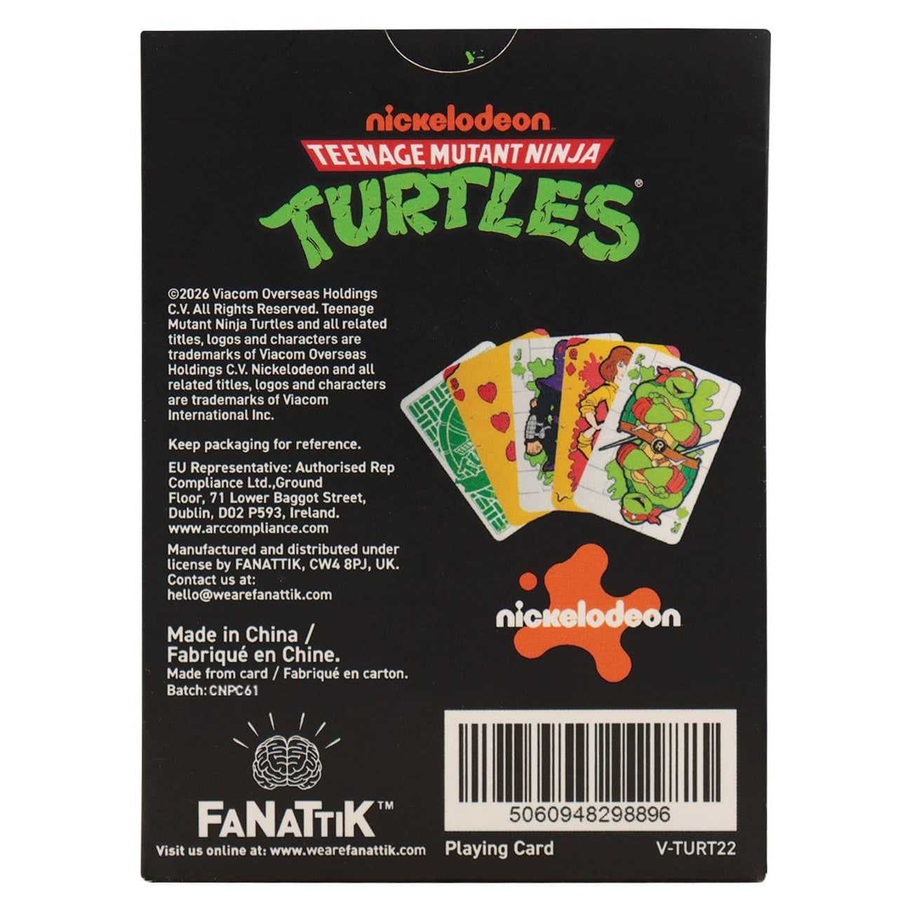 Imagen del producto Caja regalo Cowabunga de Teenage Mutant Ninja Turtles
