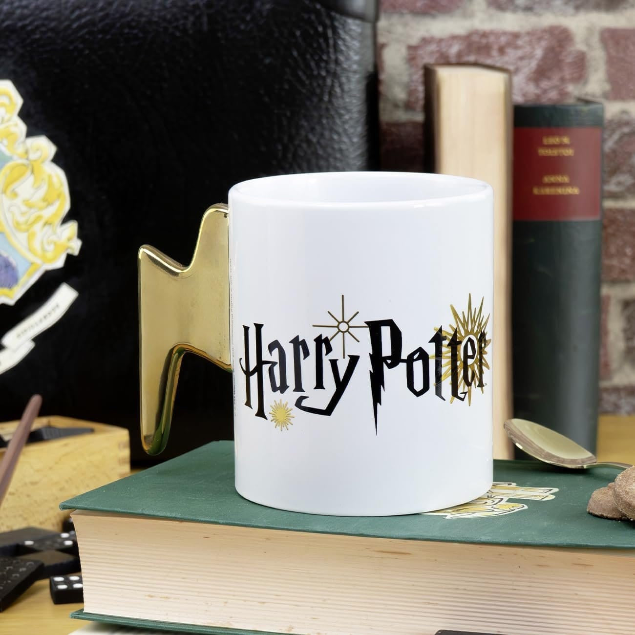 Imagen del producto Taza Harry Potter asa gafas y rayo 460 ml
