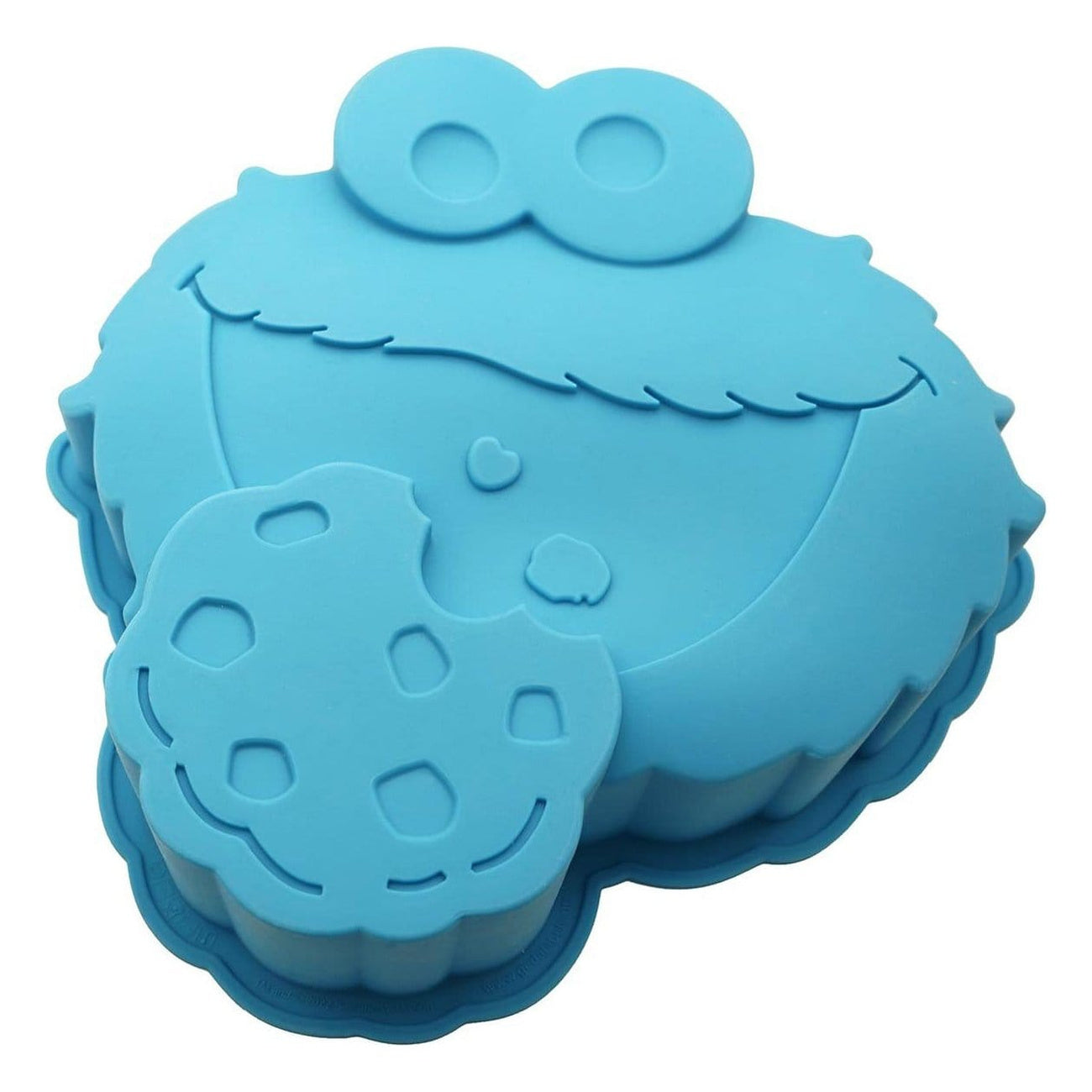 Imagen del producto Molde de repostería de silicona azul Monstruo de las Galletas - Barrio Sésamo