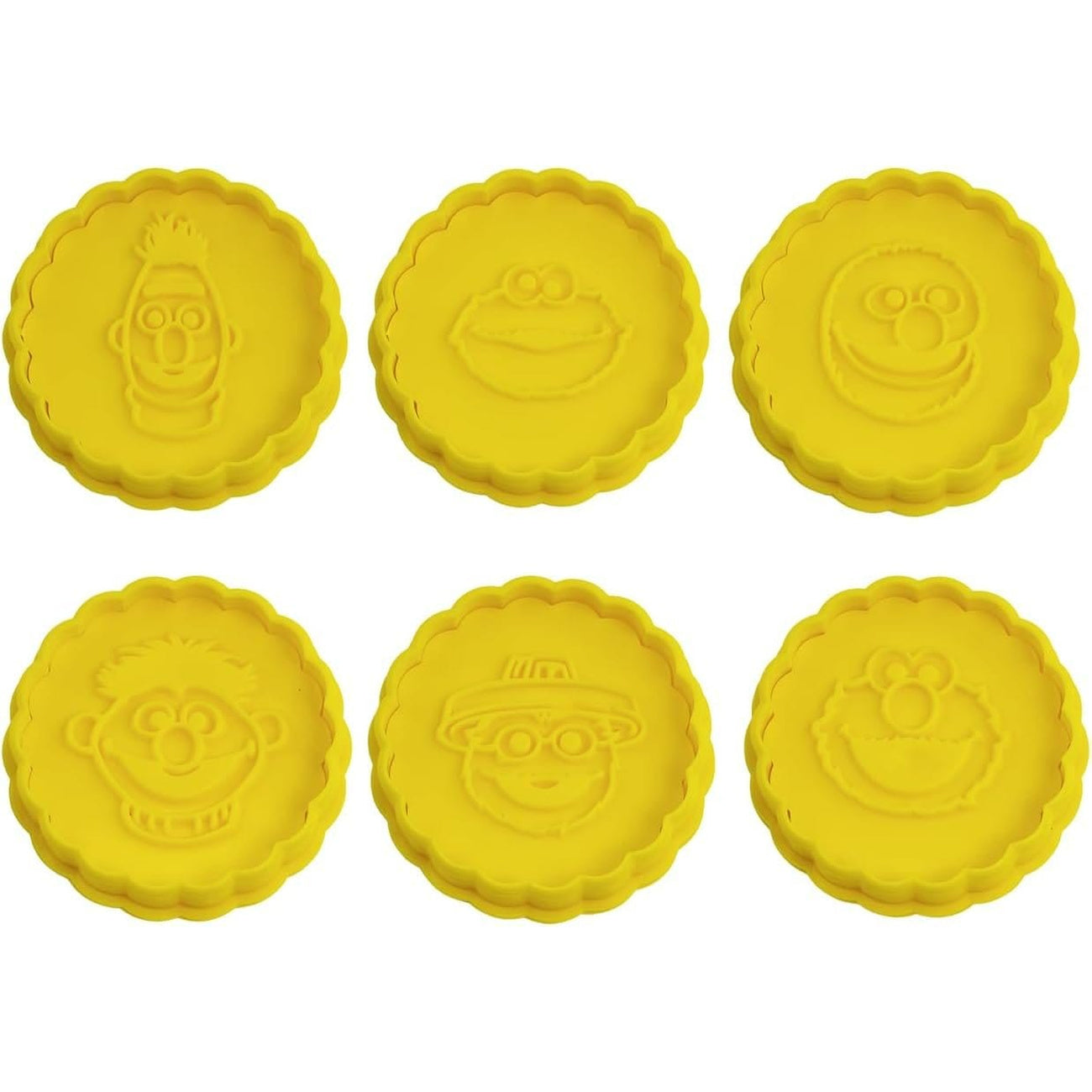 Imagen del producto Set de cortadores de galletas Barrio Sésamo