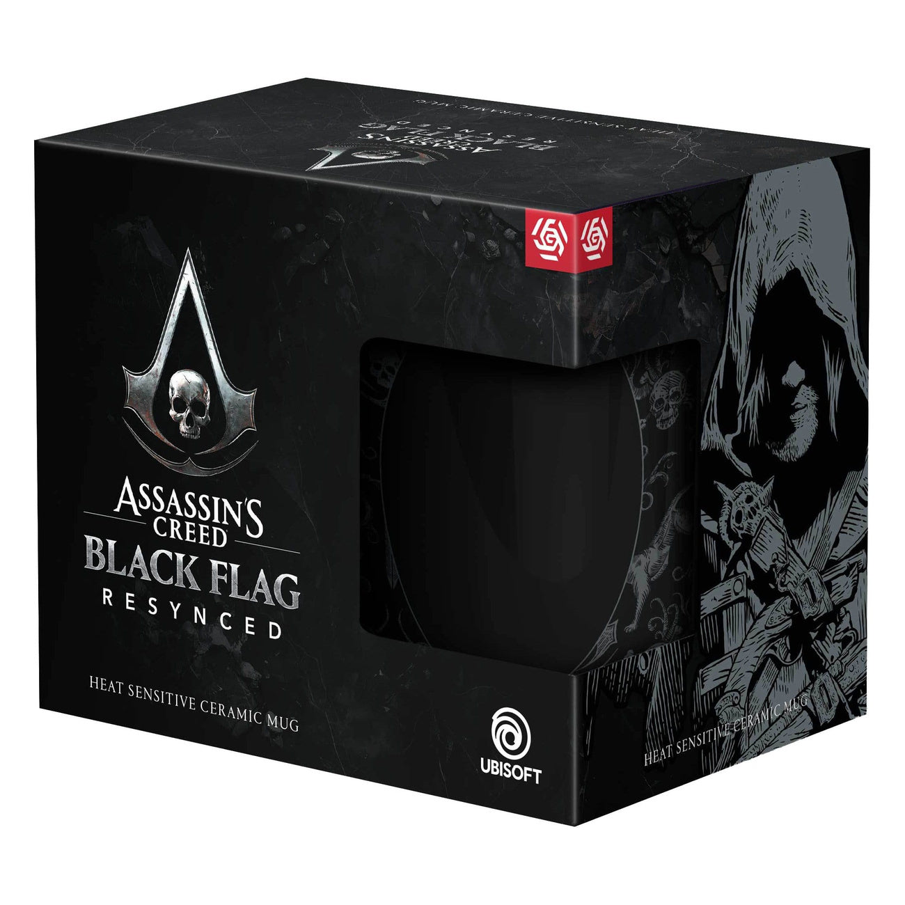 Imagen del producto Taza Assassin's Creed Black Flag Resynced con efecto térmico