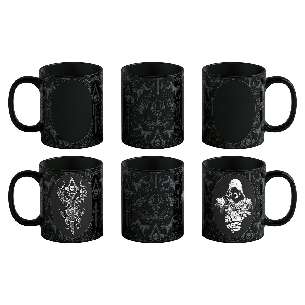 Imagen del producto Taza Assassin's Creed Black Flag Resynced con efecto térmico