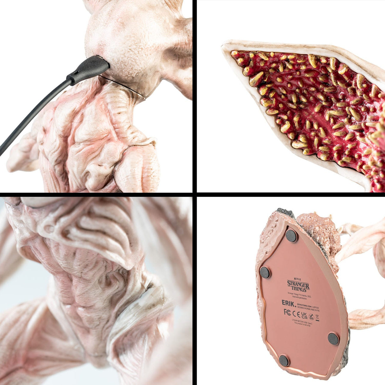 Imagen del producto Lámpara Demogorgon Stranger Things con USB-C
