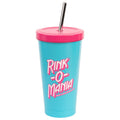 Imagen del producto Vaso Stranger Things Rink-O-Mania con pajita 550 ml