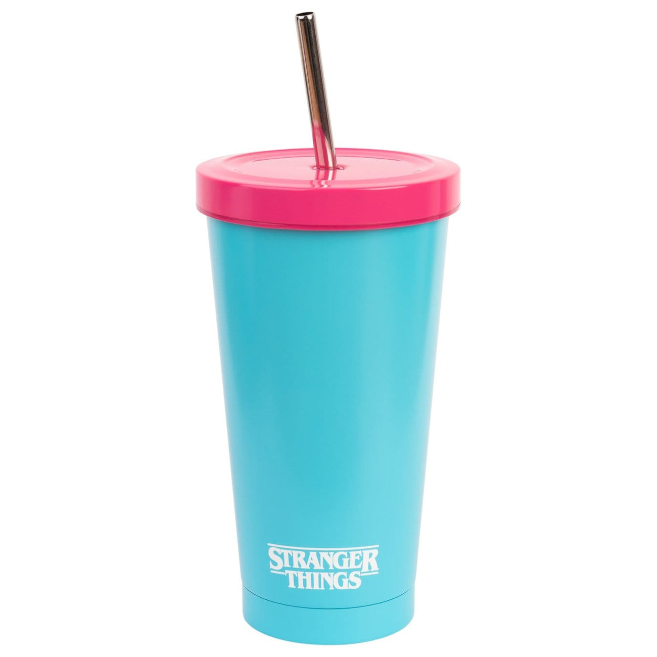 Imagen del producto Vaso Stranger Things Rink-O-Mania con pajita 550 ml