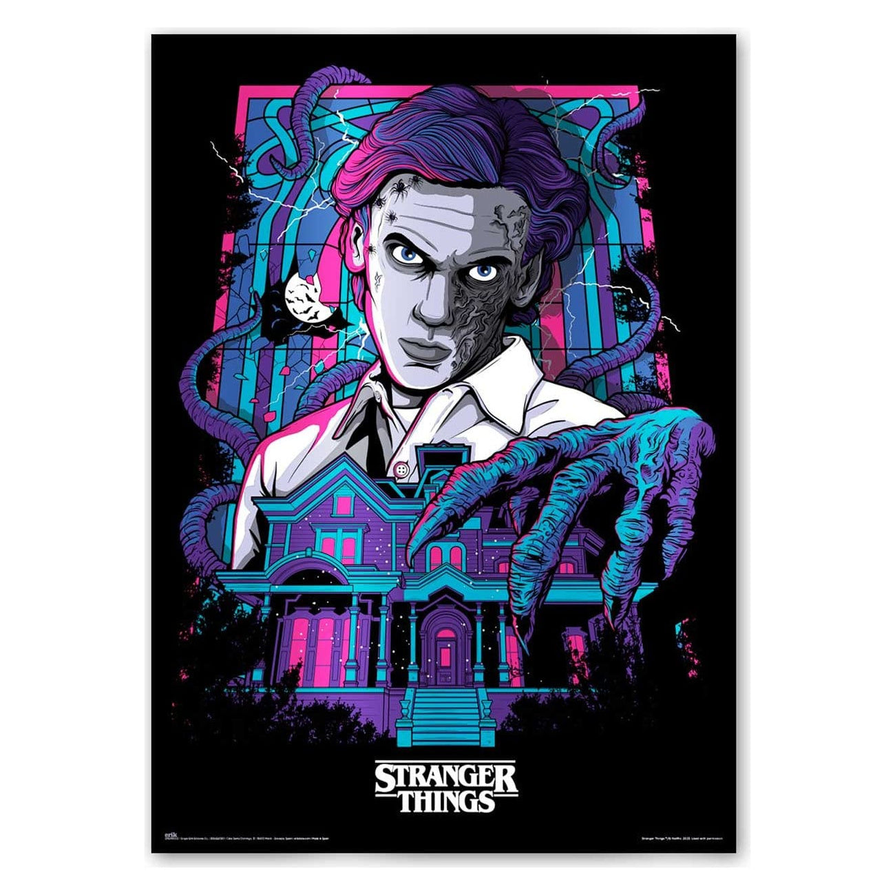 Imagen del producto Stranger Things - Póster Premium luminiscente 50 x 70 cm