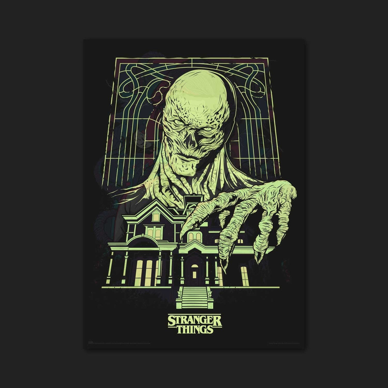 Imagen del producto Stranger Things - Póster Premium luminiscente 50 x 70 cm