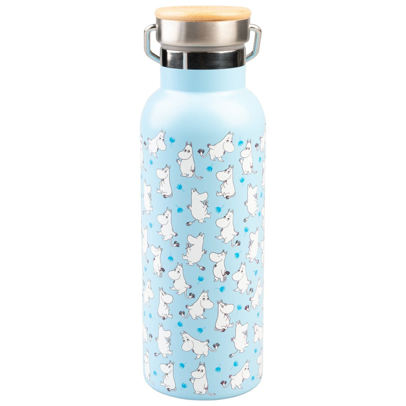 Imagen del producto Botella de acero inoxidable Moomin con asa 500 ml