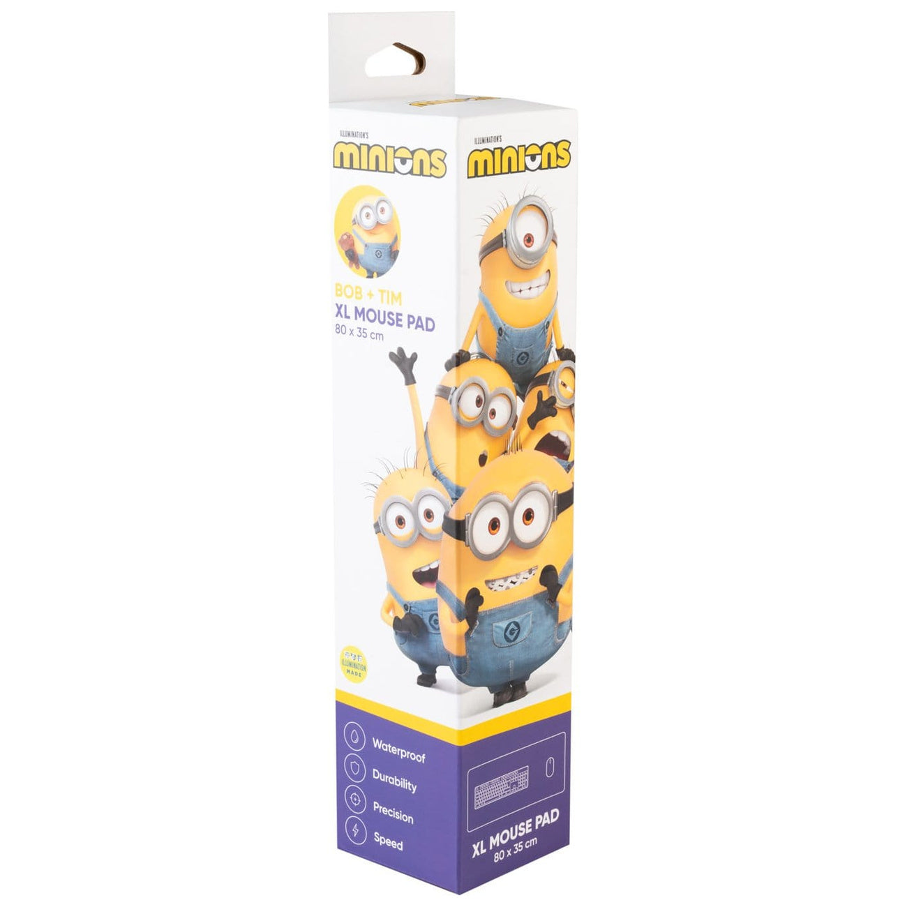 Imagen del producto Alfombrilla de ratón XL Minions Bob y Tim 80 x 35 cm