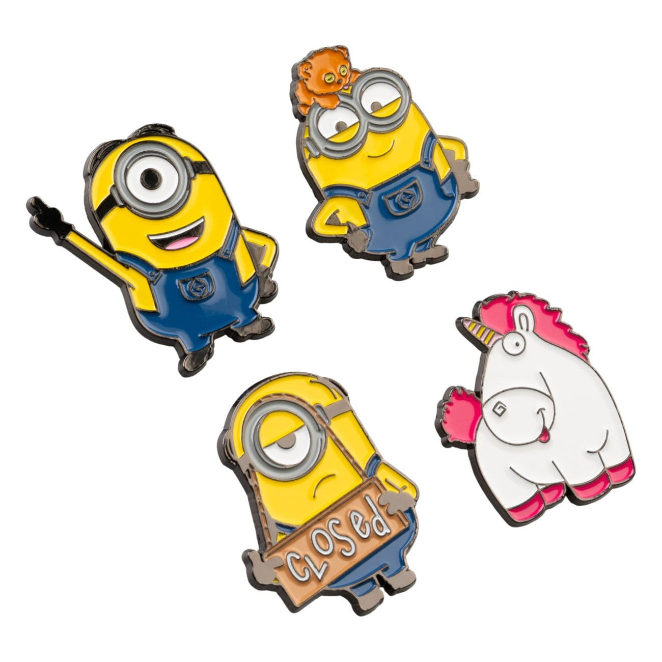 Imagen del producto Set de 4 pins de Minions
