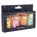 Imagen del producto Set de Harry Potter con 4 subrayadores con adornos