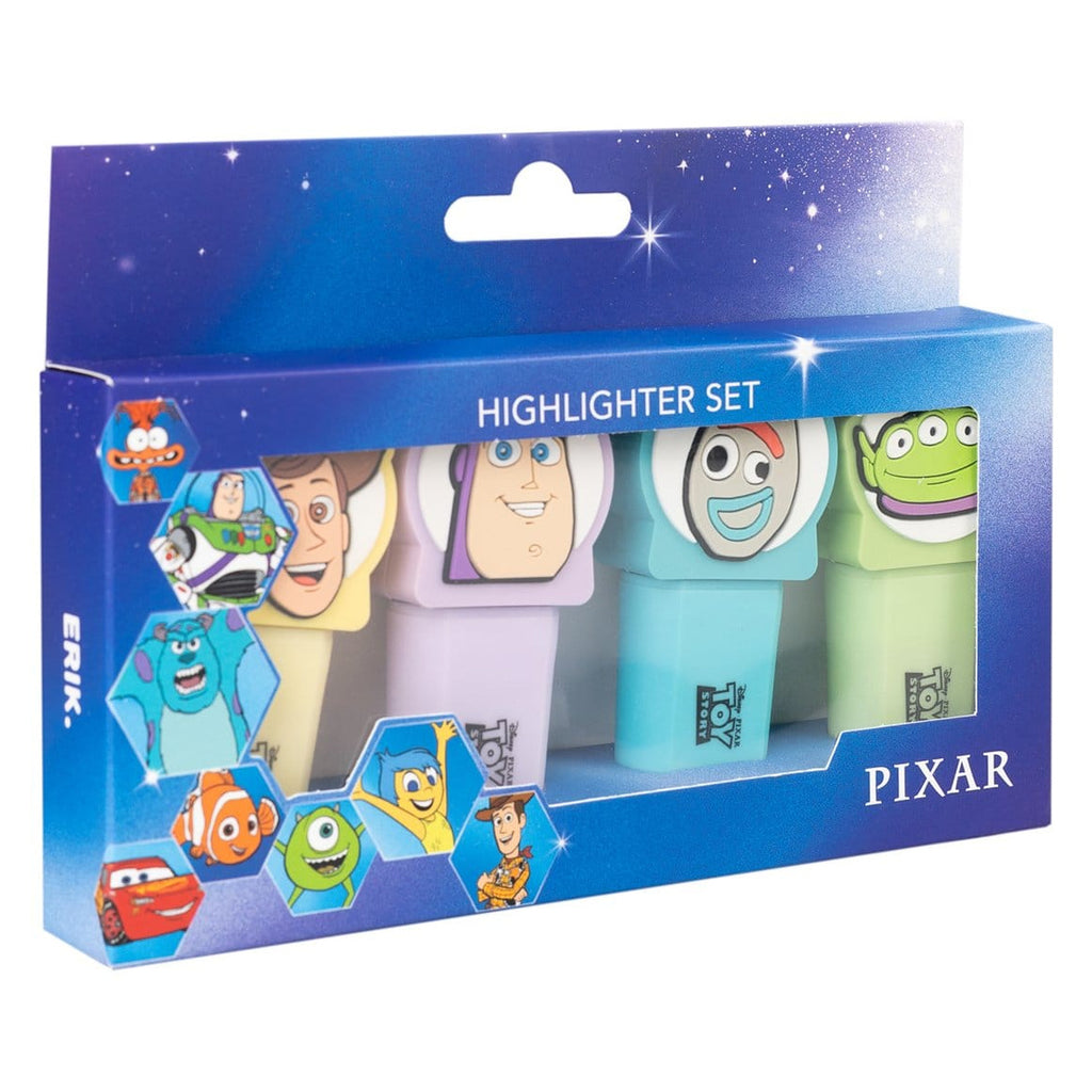 Imagen del producto Toy Story - Set de 4 subrayadores con toppers