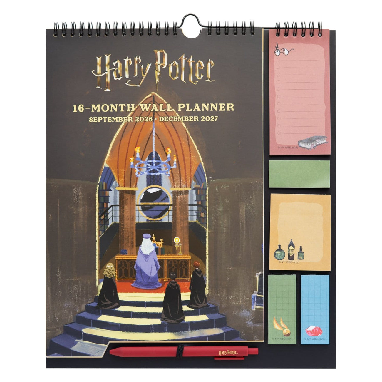 Imagen del producto Harry Potter Planificador de pared 2026/27 30 x 34 cm