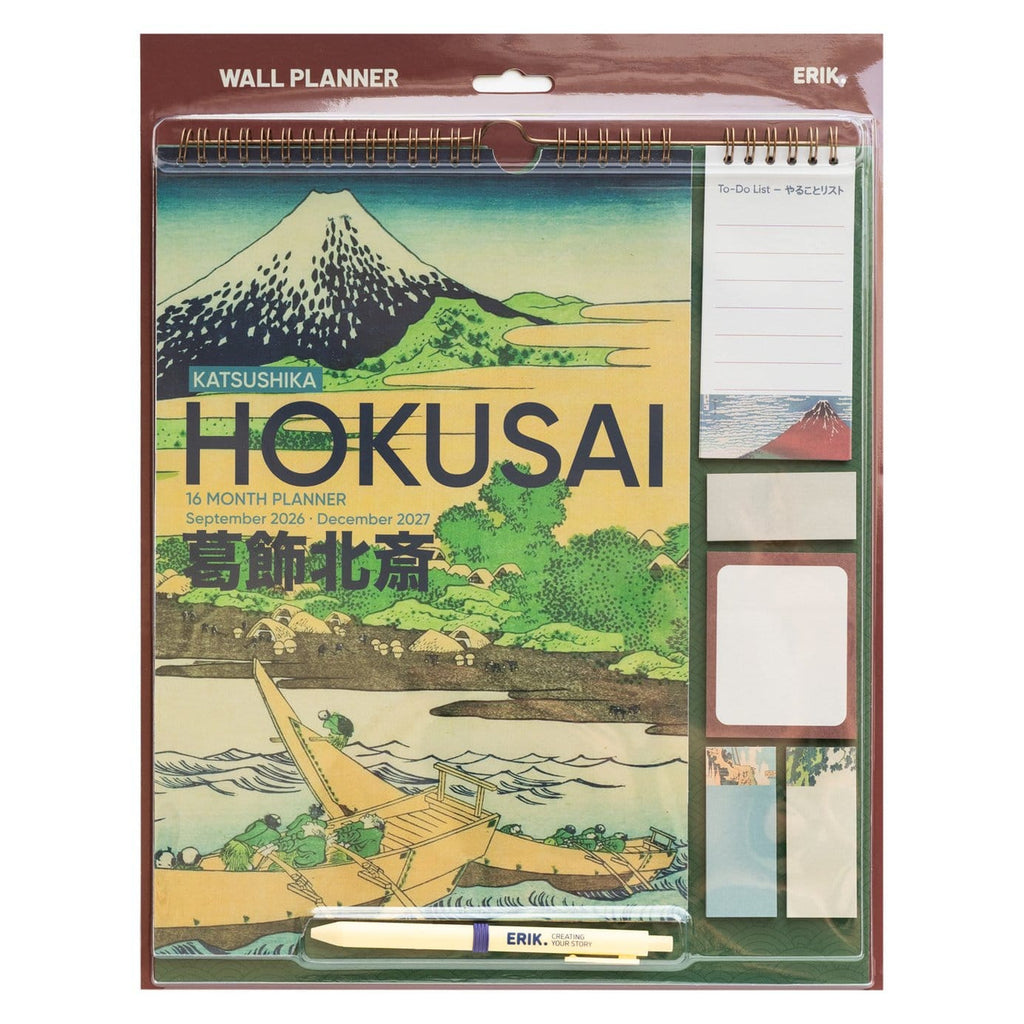 Imagen del producto Planificador de pared Hokusai 2026/27 30 x 34 cm
