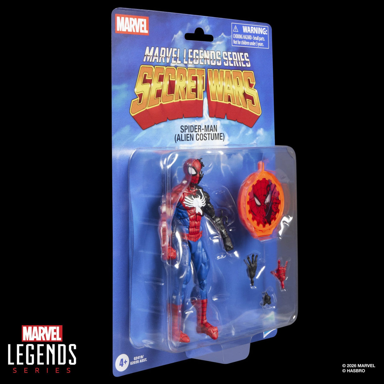 Product image Secret Wars Marvel Legends Spider-Man Action Figure (Alien