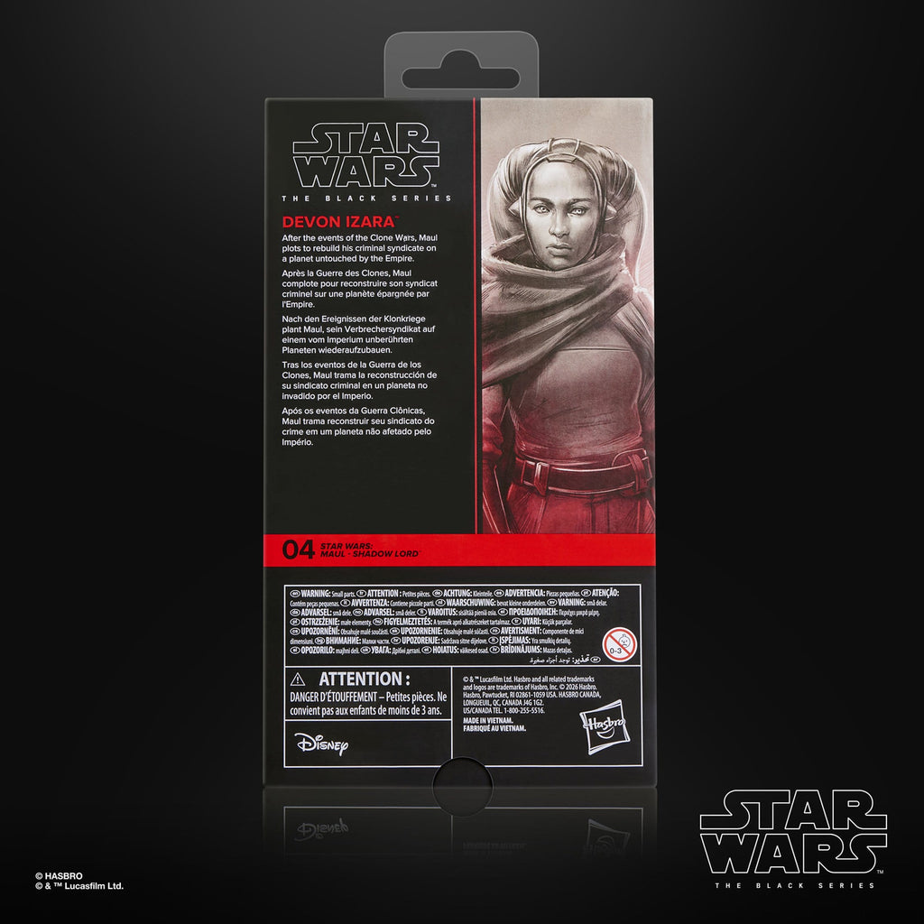 Imagen del producto Star Wars: Maul - Shadow Lord figura de acción Black Series